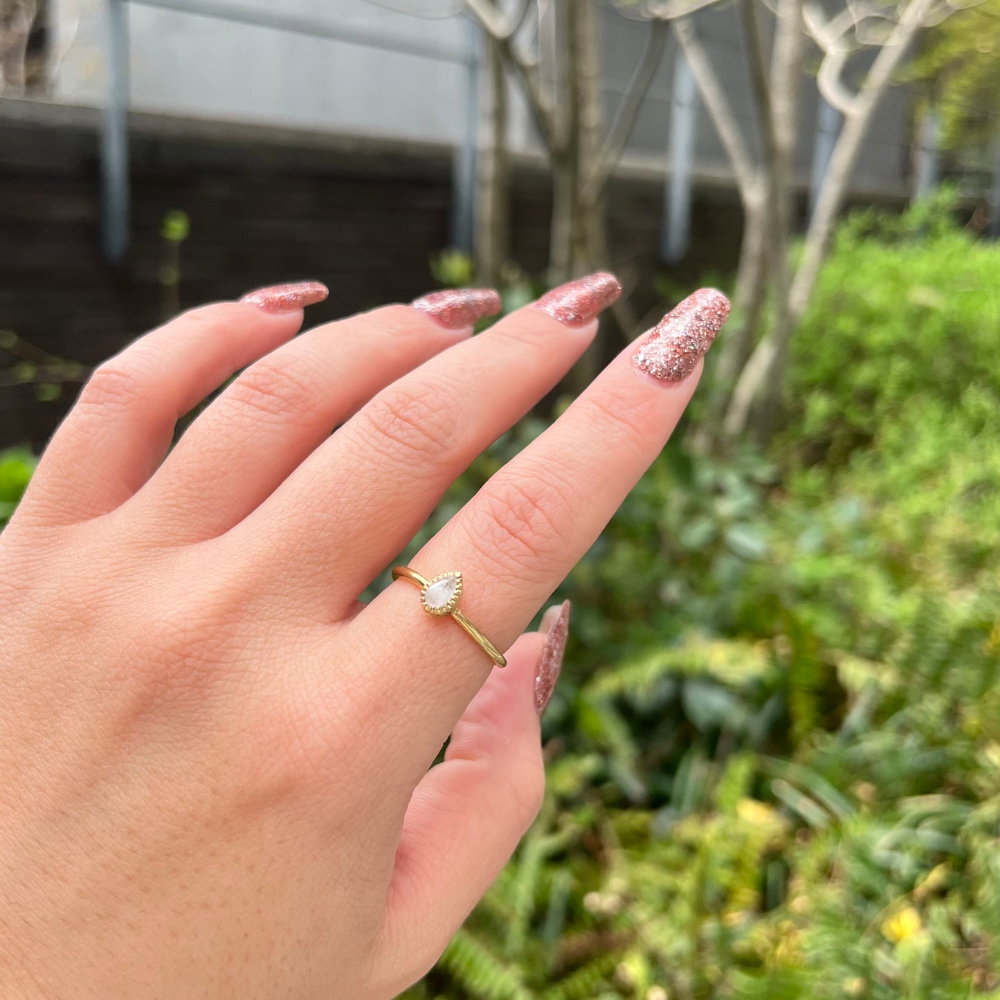 Brass petit ring 69