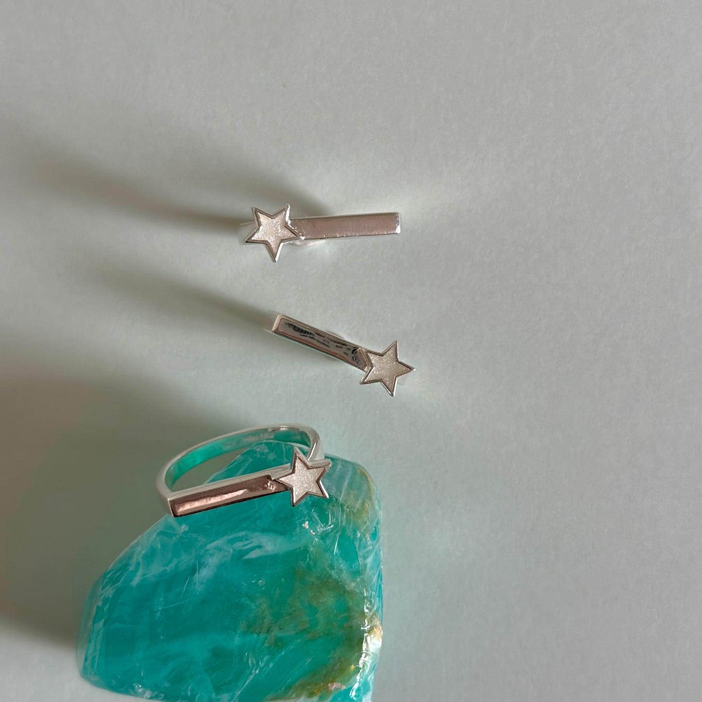 Star enamel ring 2