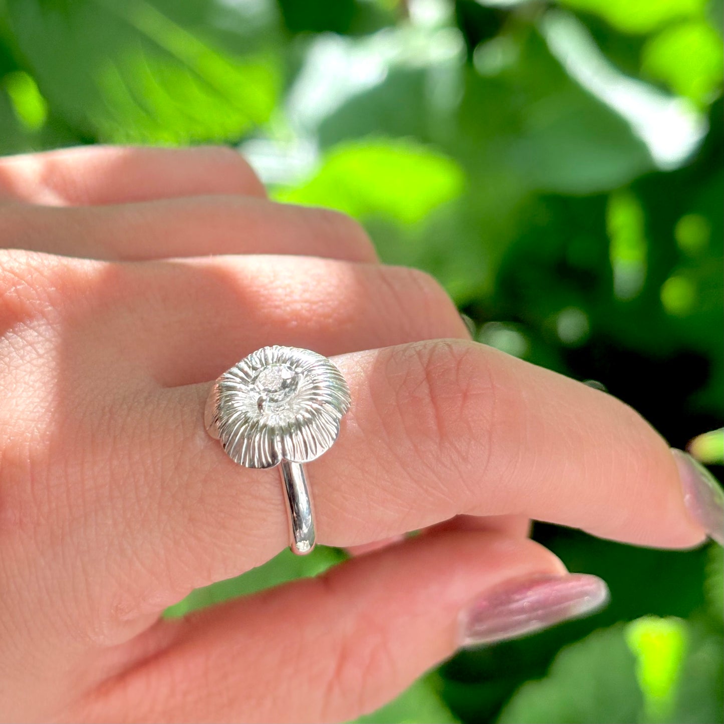 Flower design ring 17