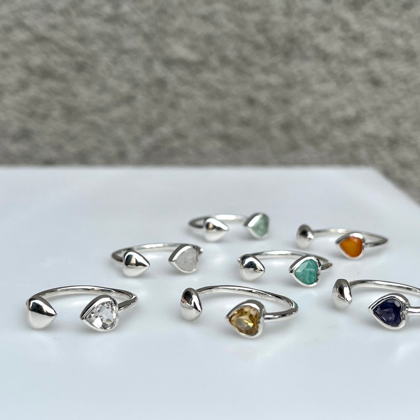 Heart fork ring 3