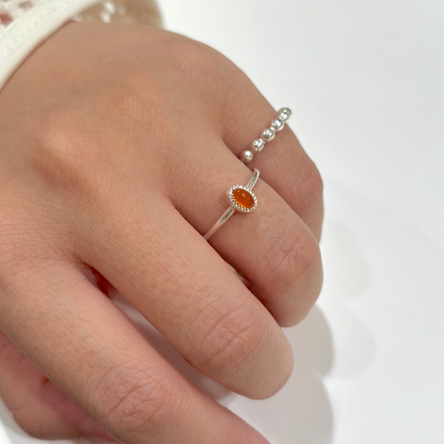 Silver925 petit ring 8