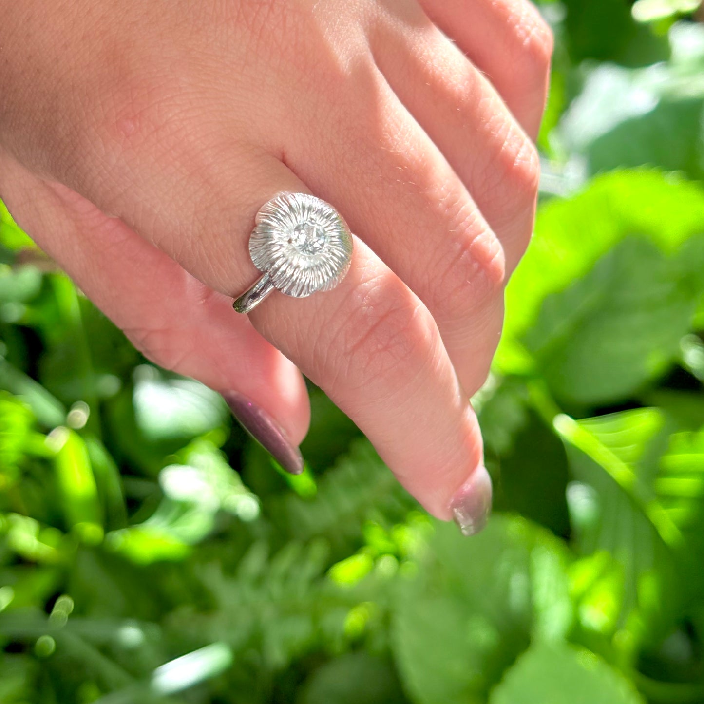 Flower design ring 17