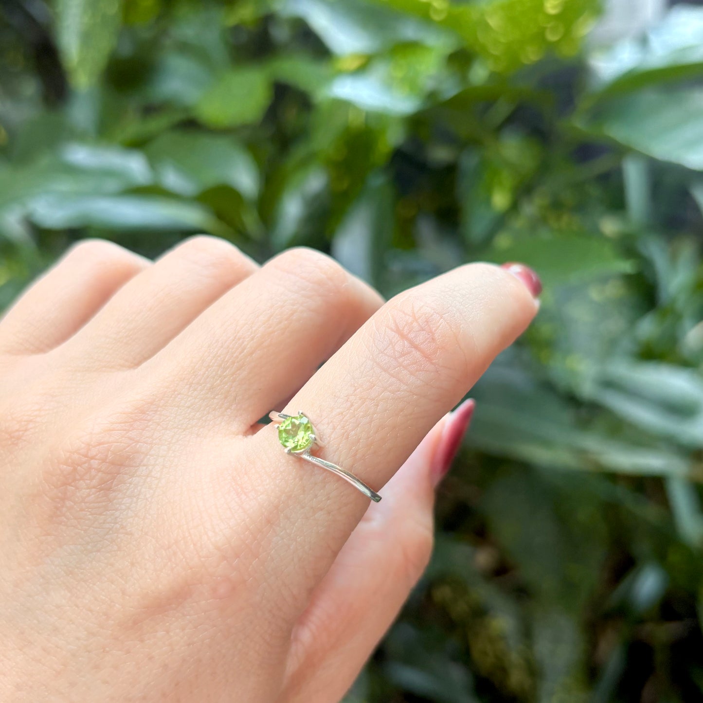 Silver925 1stone ring 1