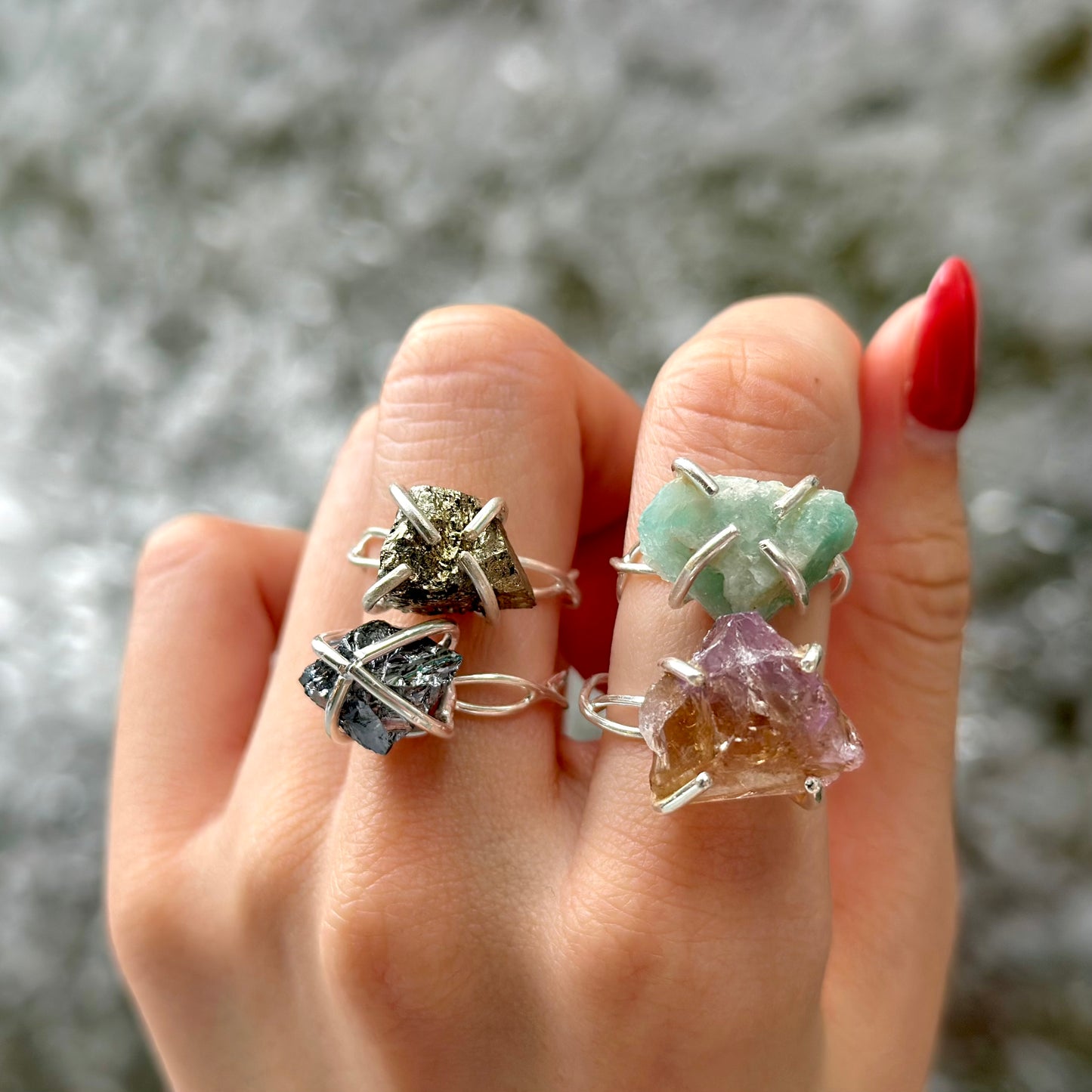 Roughcut ring 4