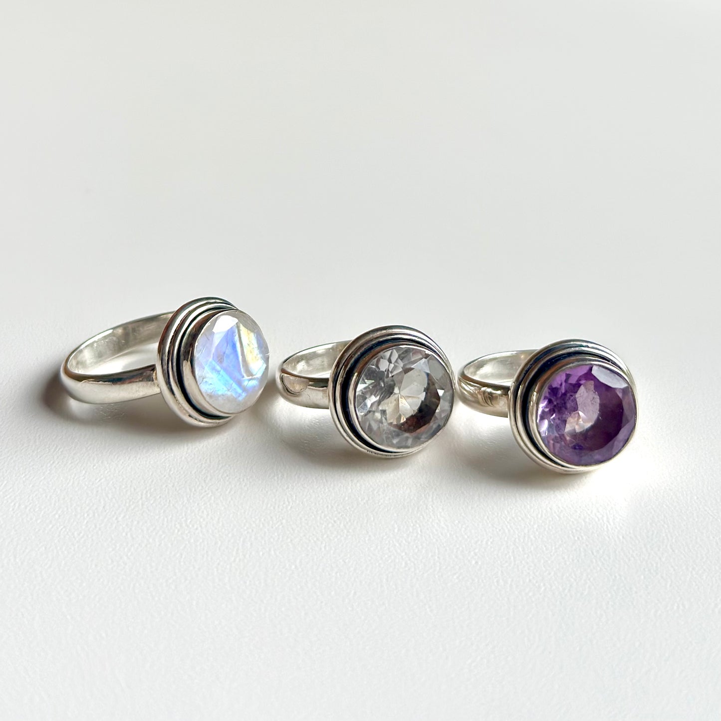 Silver925 1stone ring 4