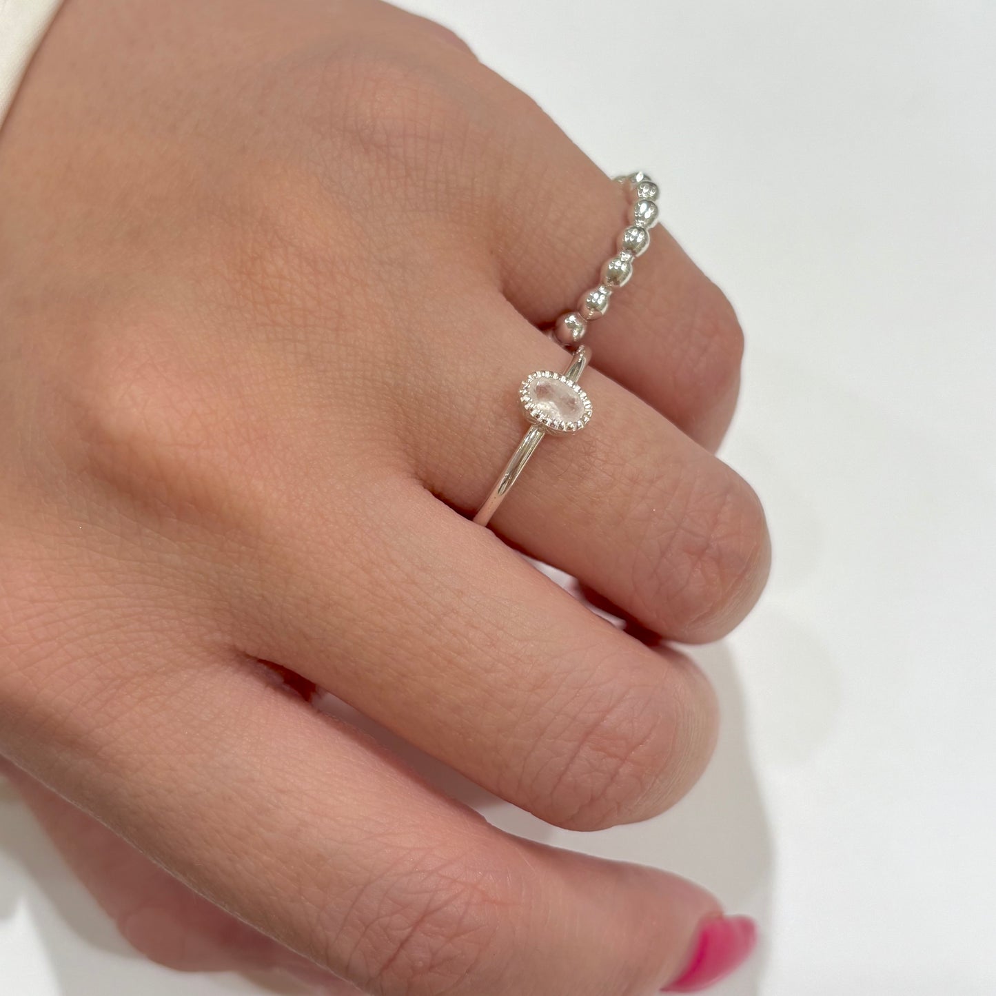 Silver925 petit ring 8