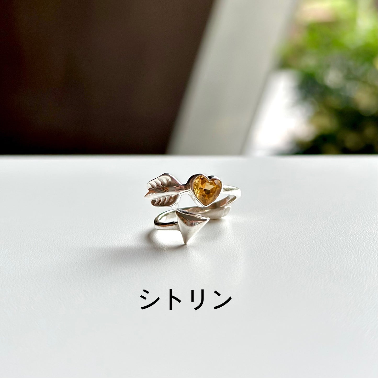 【オンライン先行】Heart arrow design ring