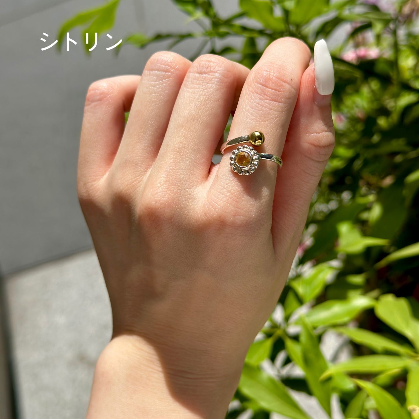 Flower design ring 7