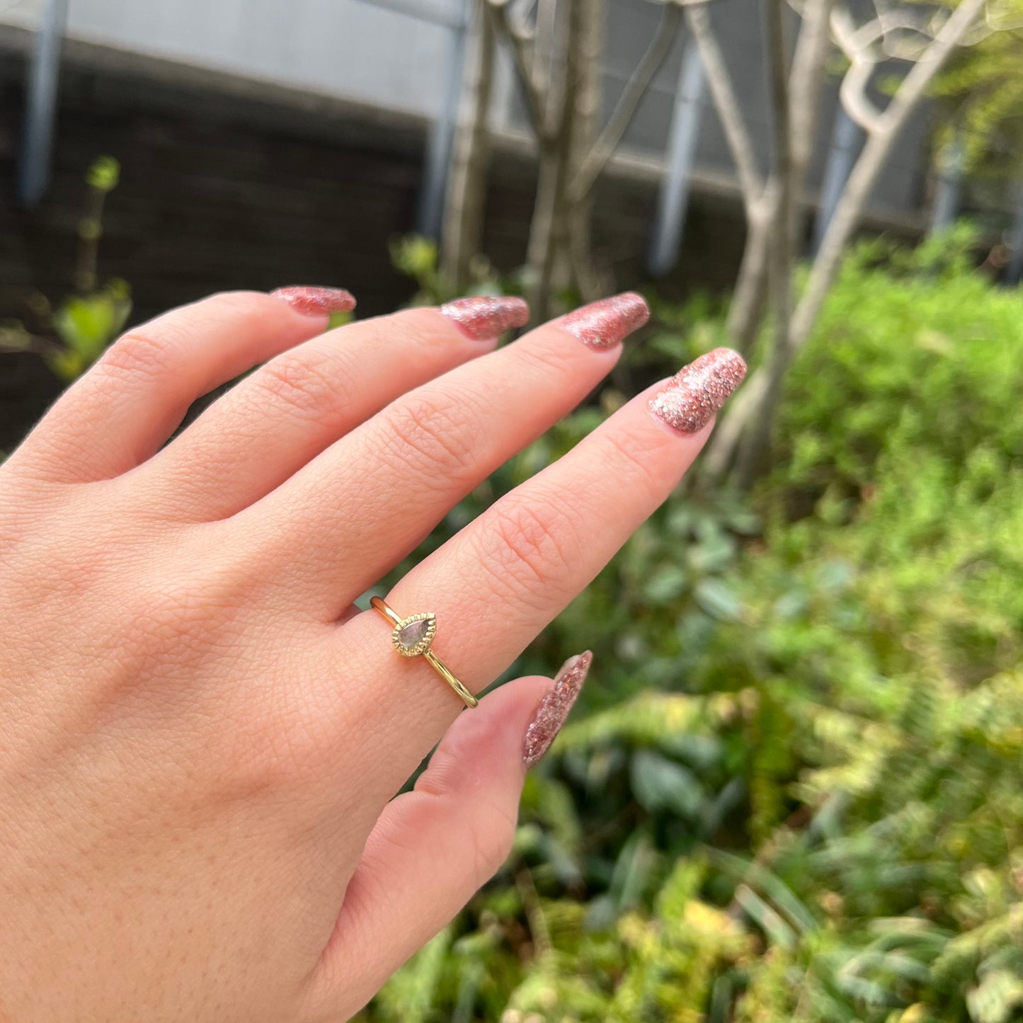 Brass petit ring 69