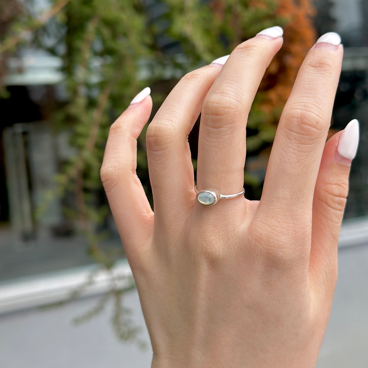 Silver925 1stone ring 26