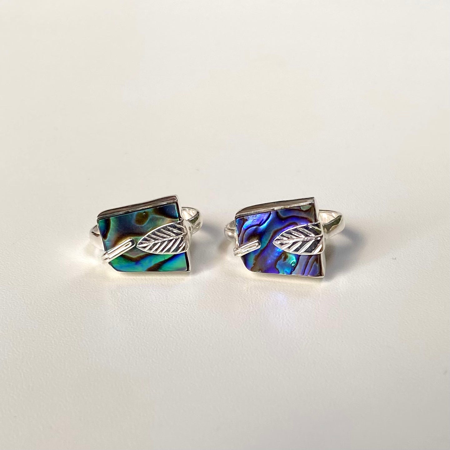 Abalone shell ring 4