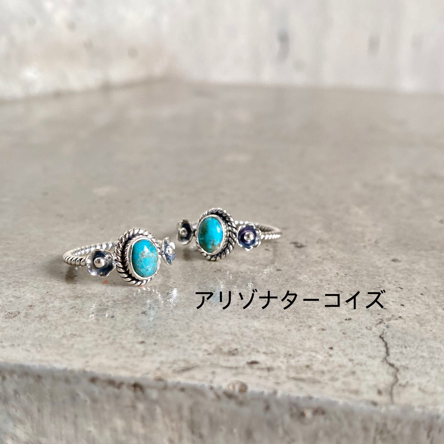 Flower design ring 9