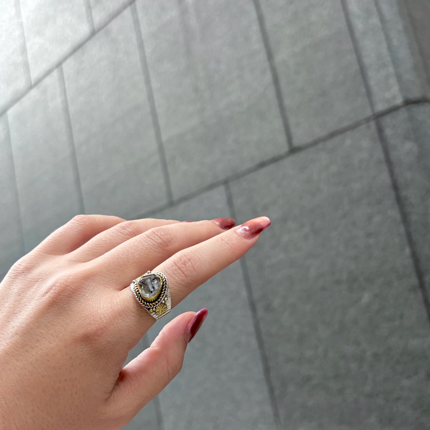 Connect ring〈 Black 〉