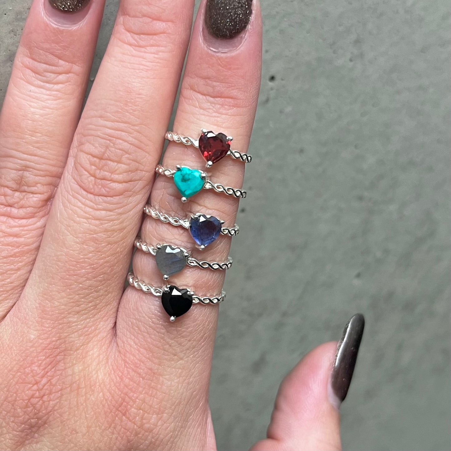 Heart petit ring 3