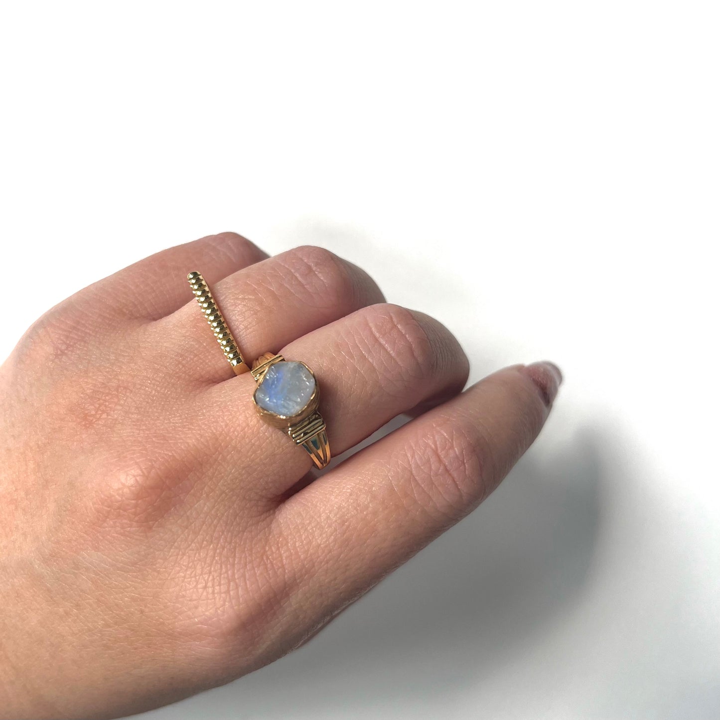 Brass plain ring 73