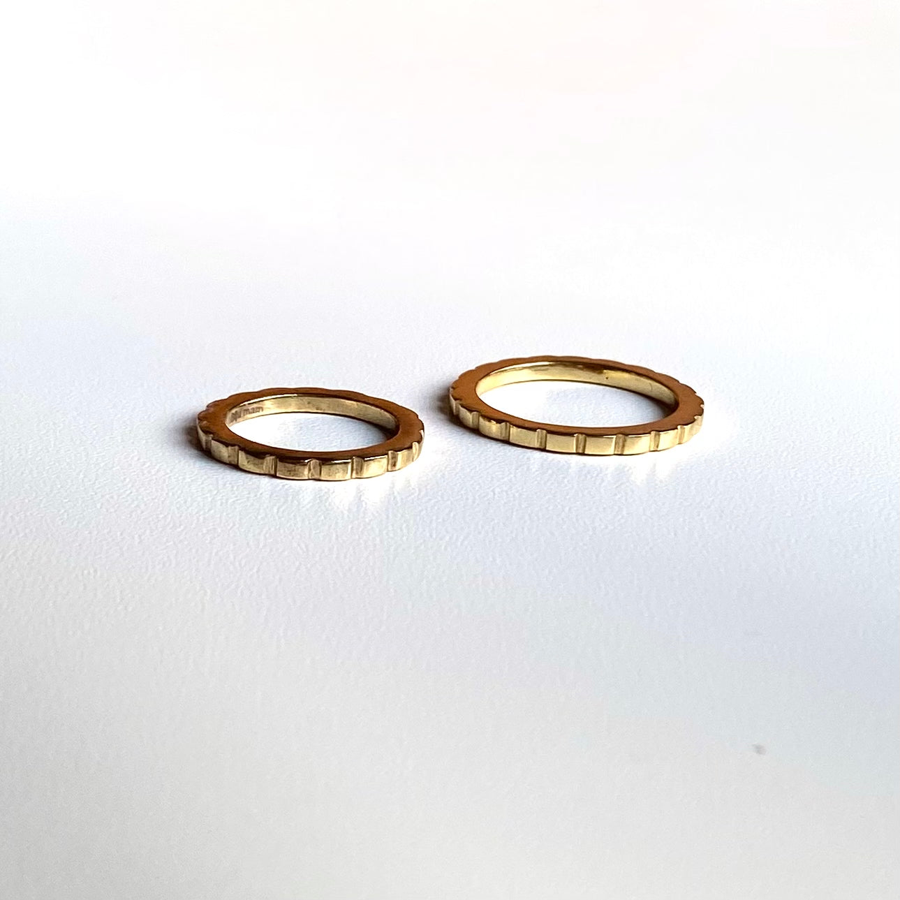 Brass plain ring 18