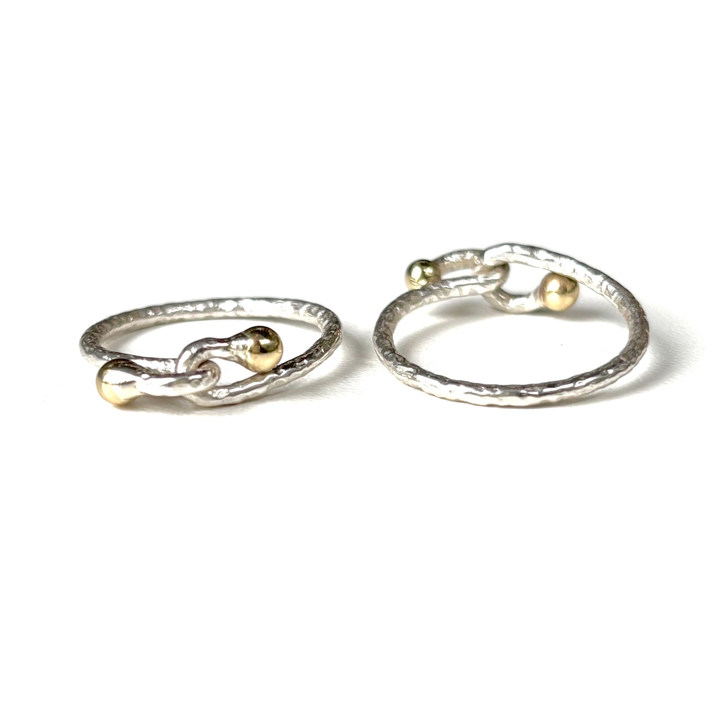 Silver925×Brass plain ring 15