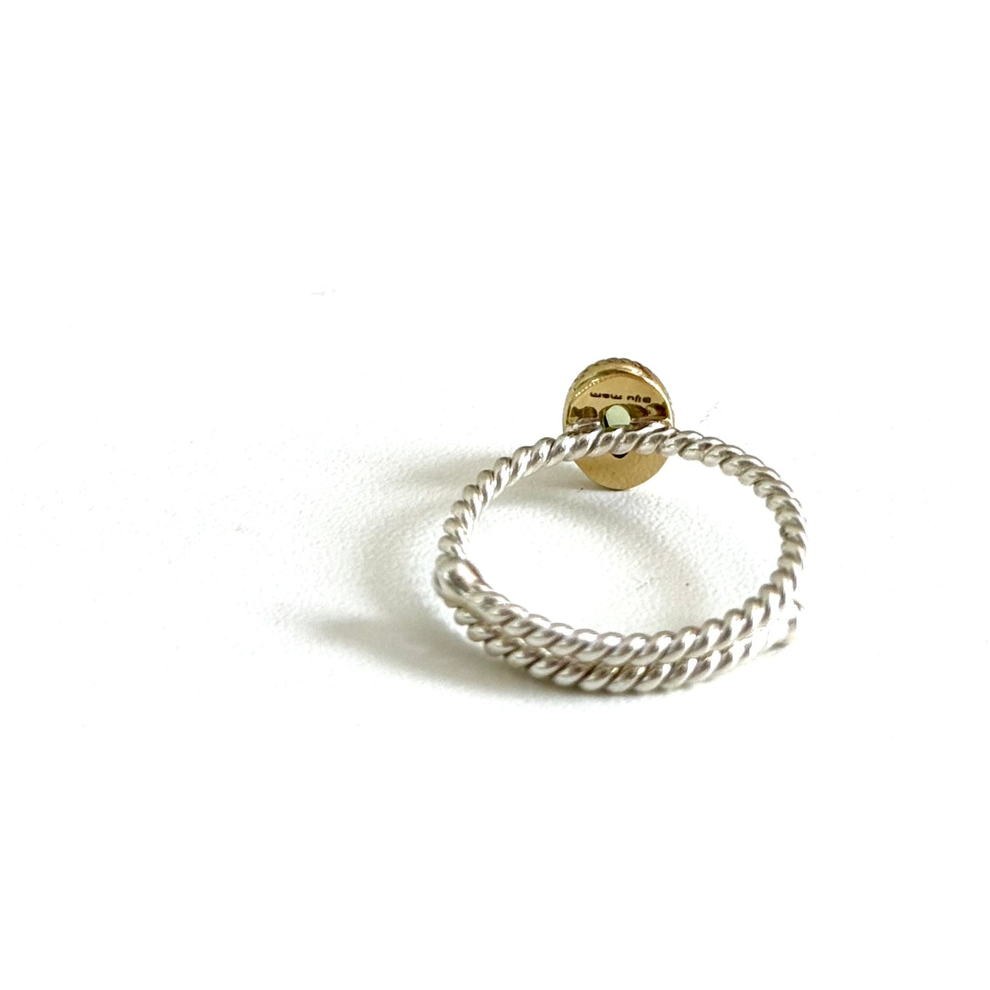 Silver925×Brass petit ring 2