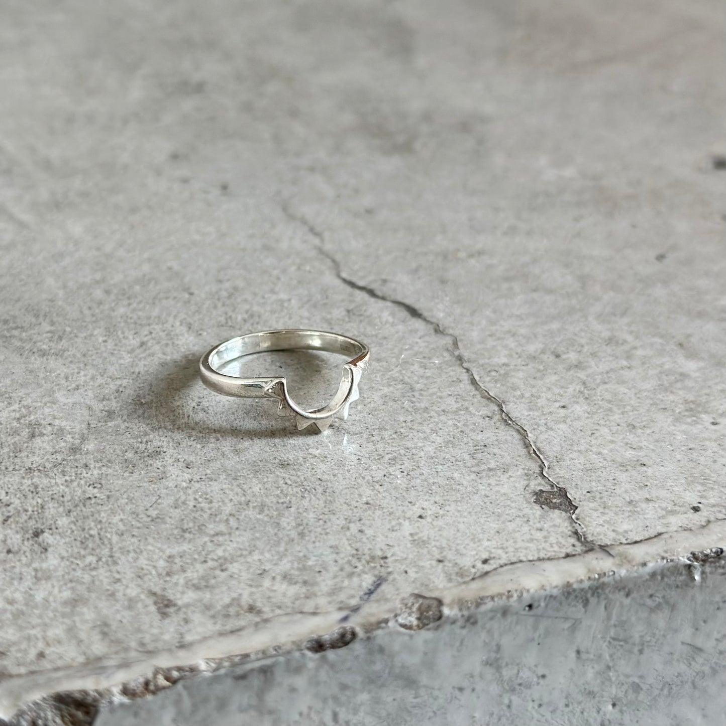 Silver925 plain ring 2