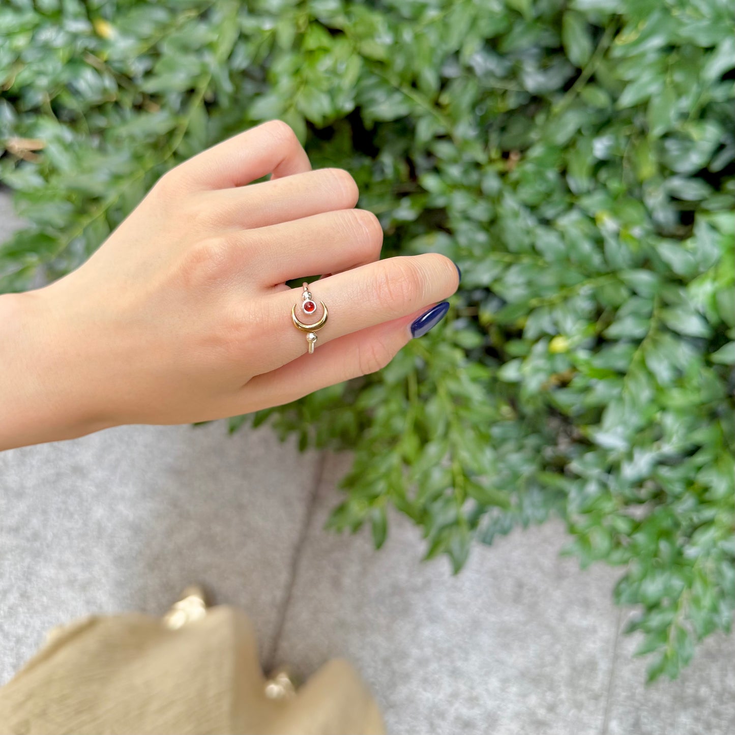 Moon design ring 5