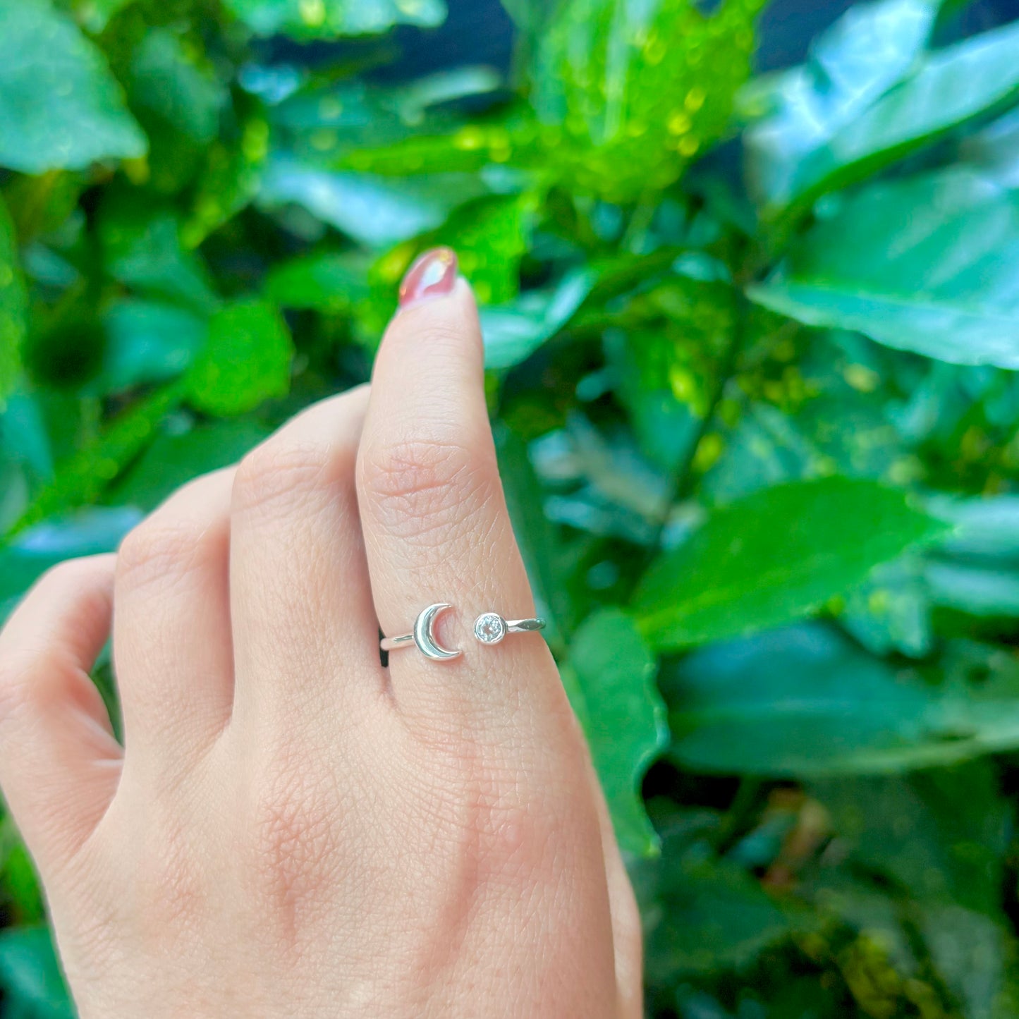 Moon design ring 4
