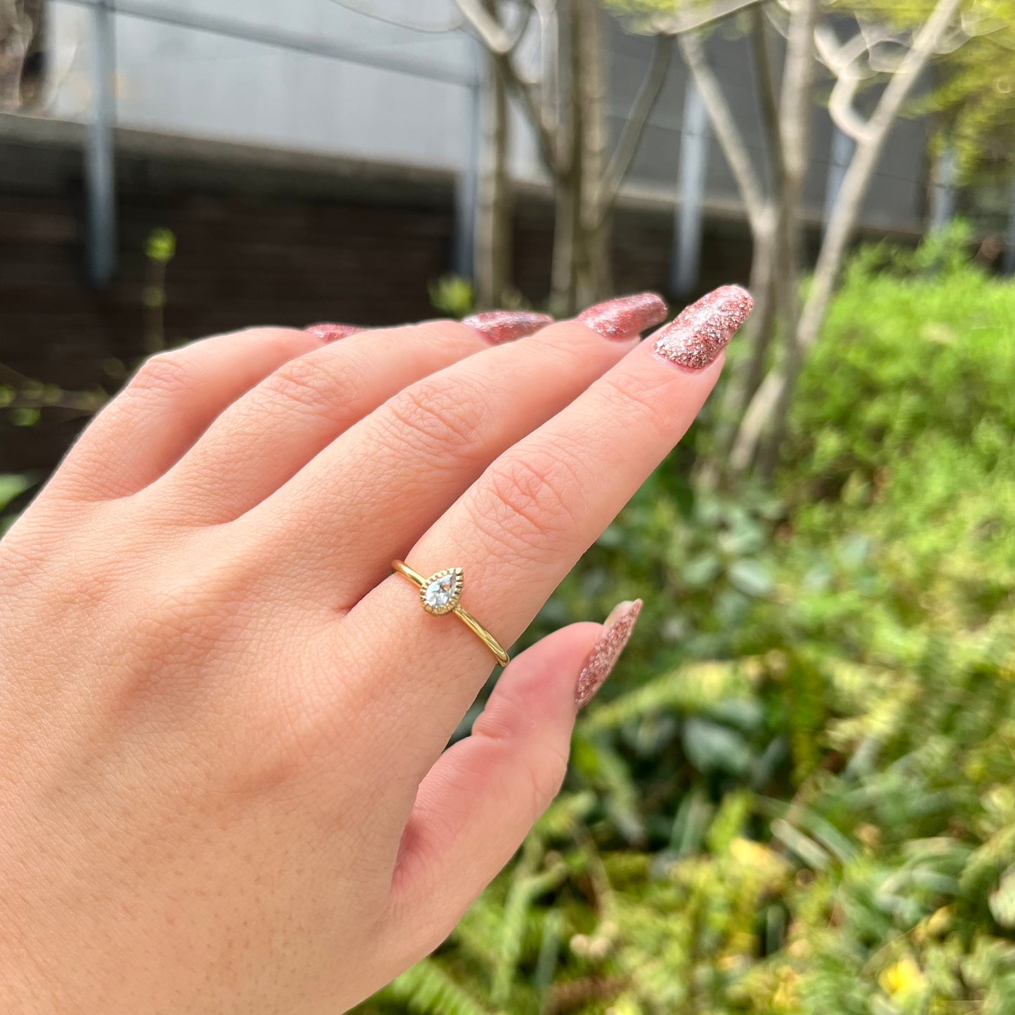 Brass petit ring 69