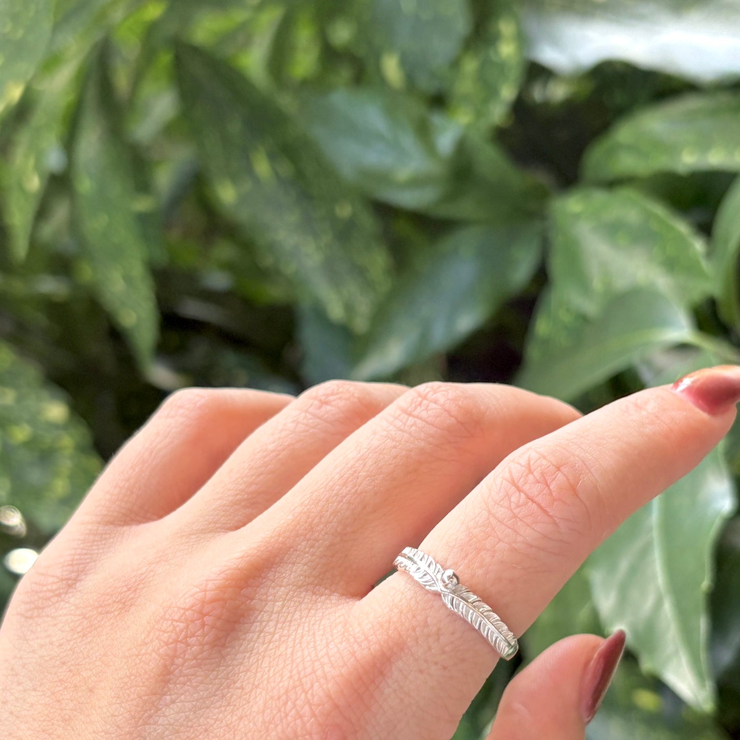 Silver925 plain ring 67