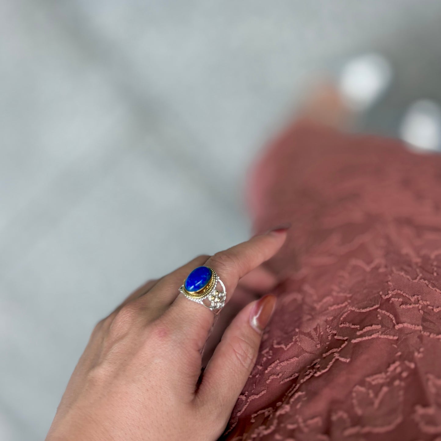 Connect ring〈 Blue 〉1