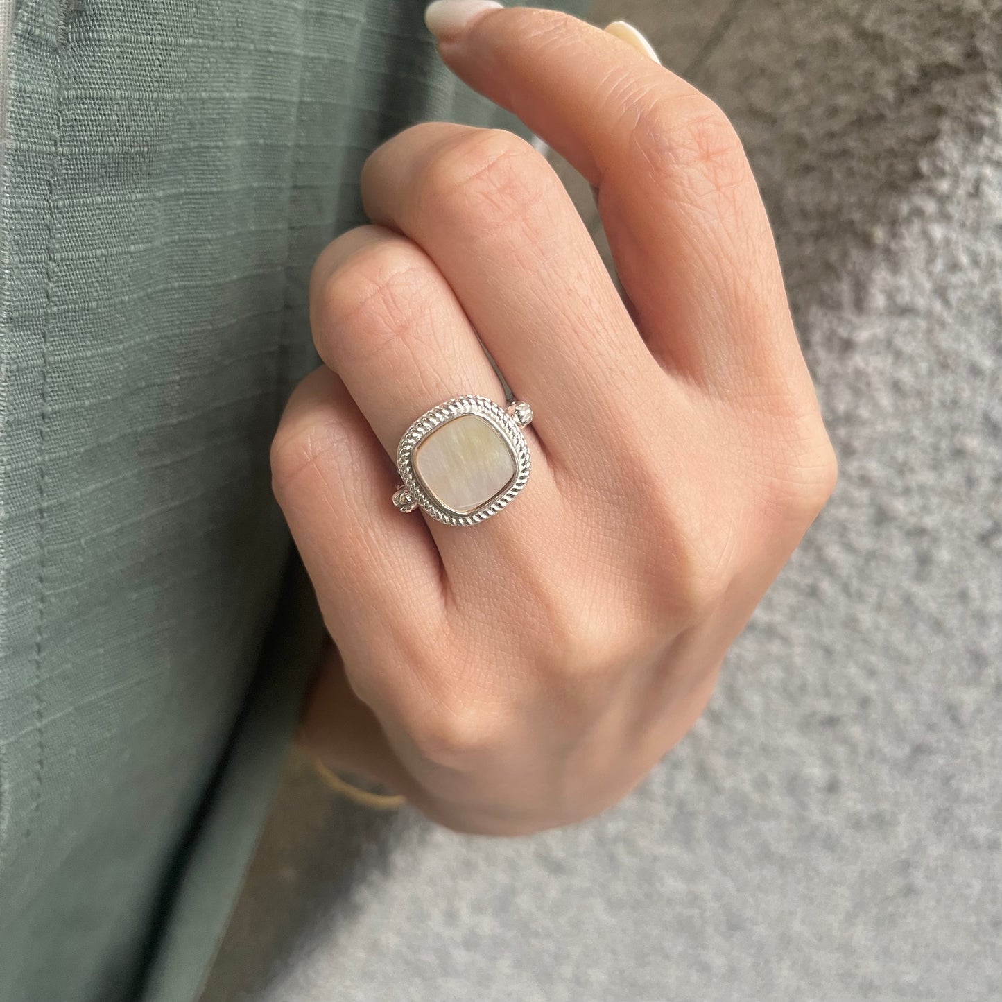 Silver925 design ring 36