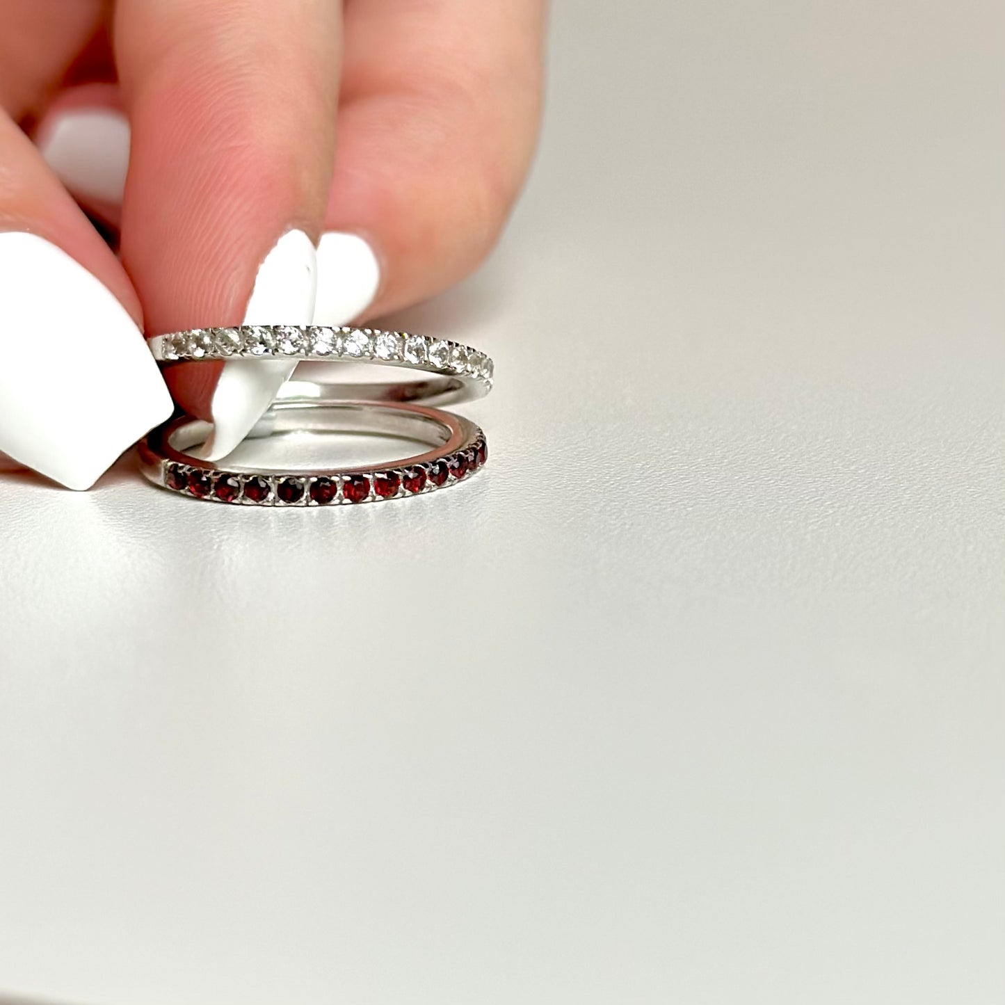 【Biju mam poco】Stone simple ring