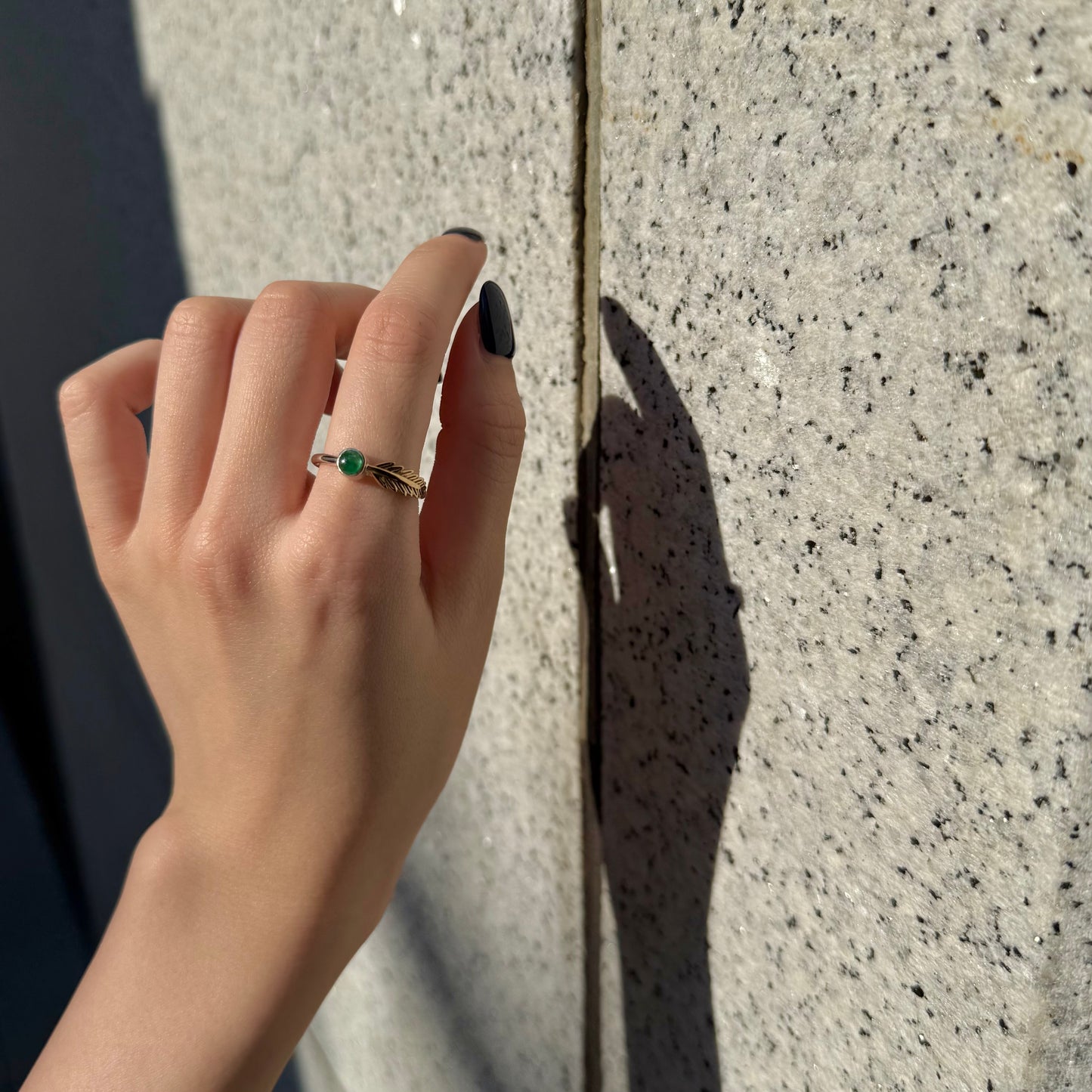 Feather design ring 1