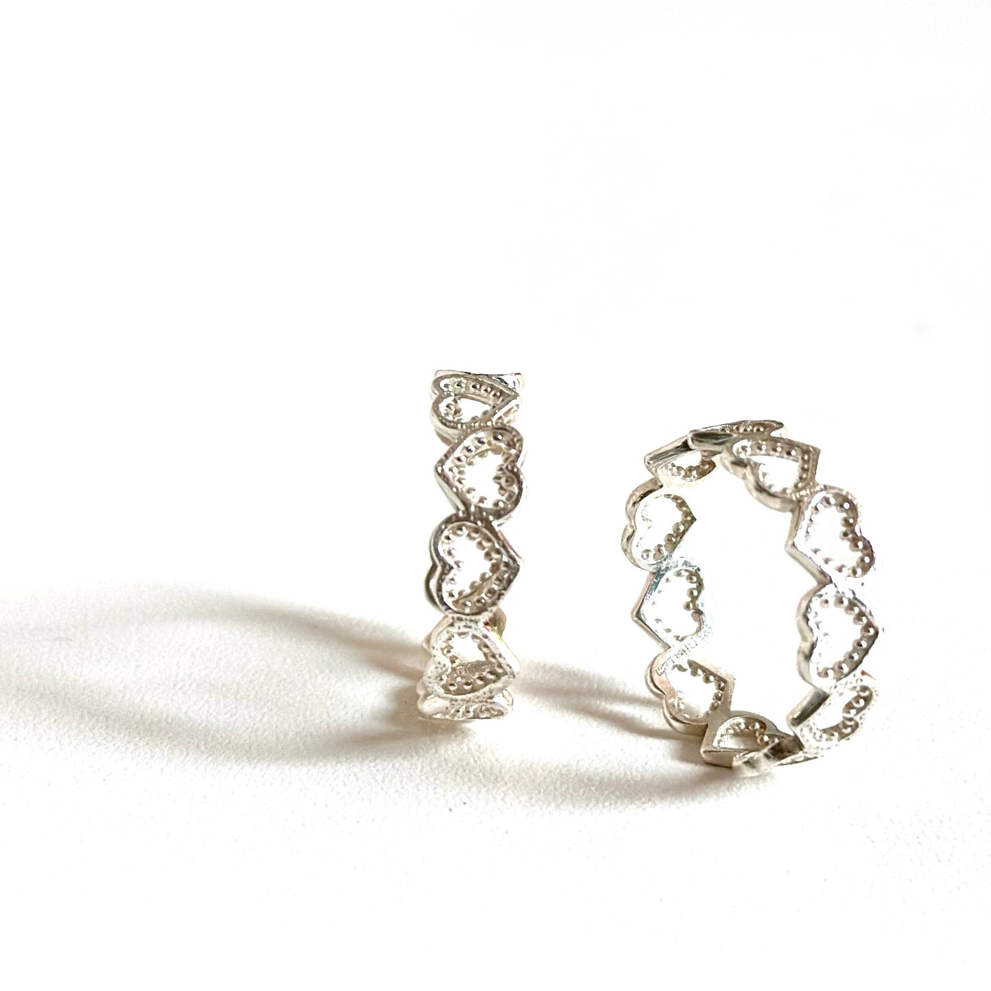 Heart plain ring 45