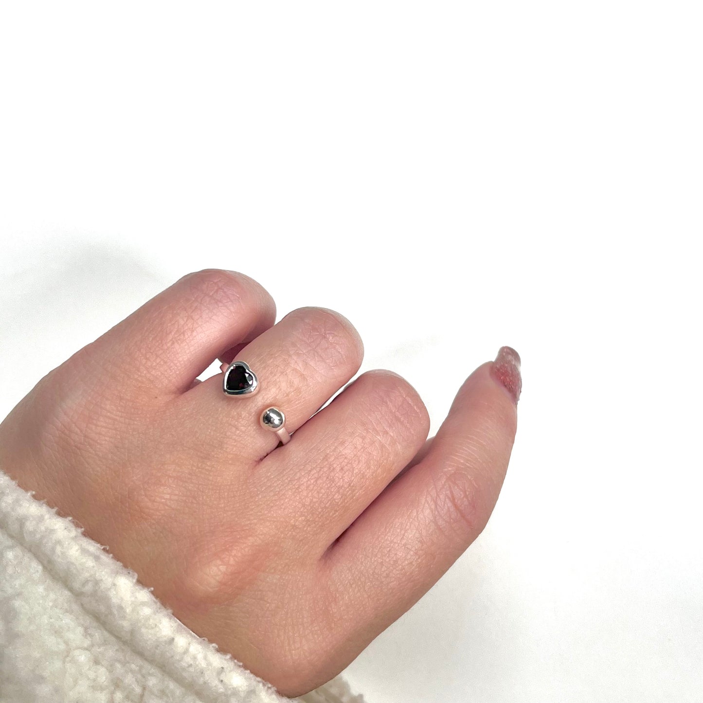 Heart fork ring 1