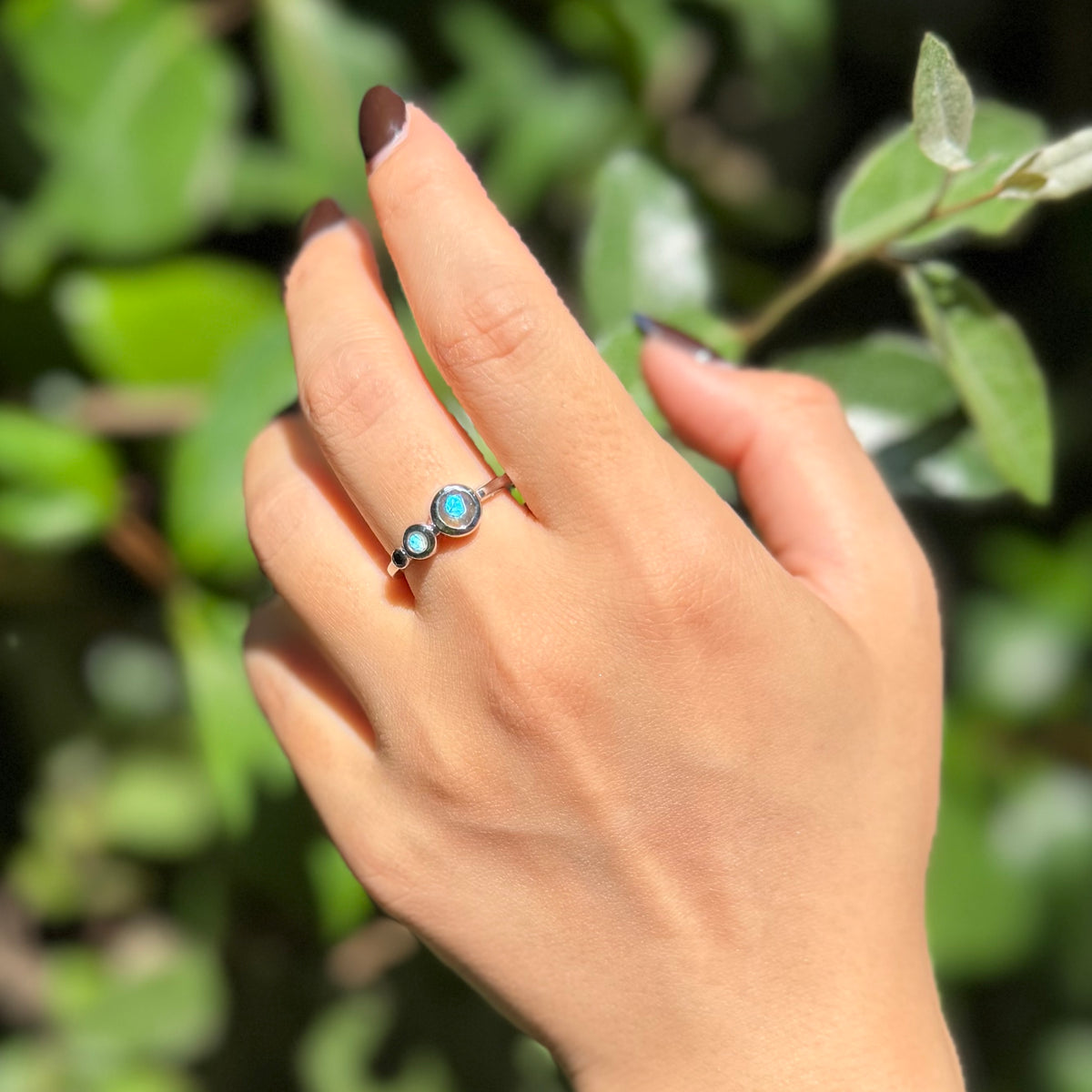 Labradorite ring 3