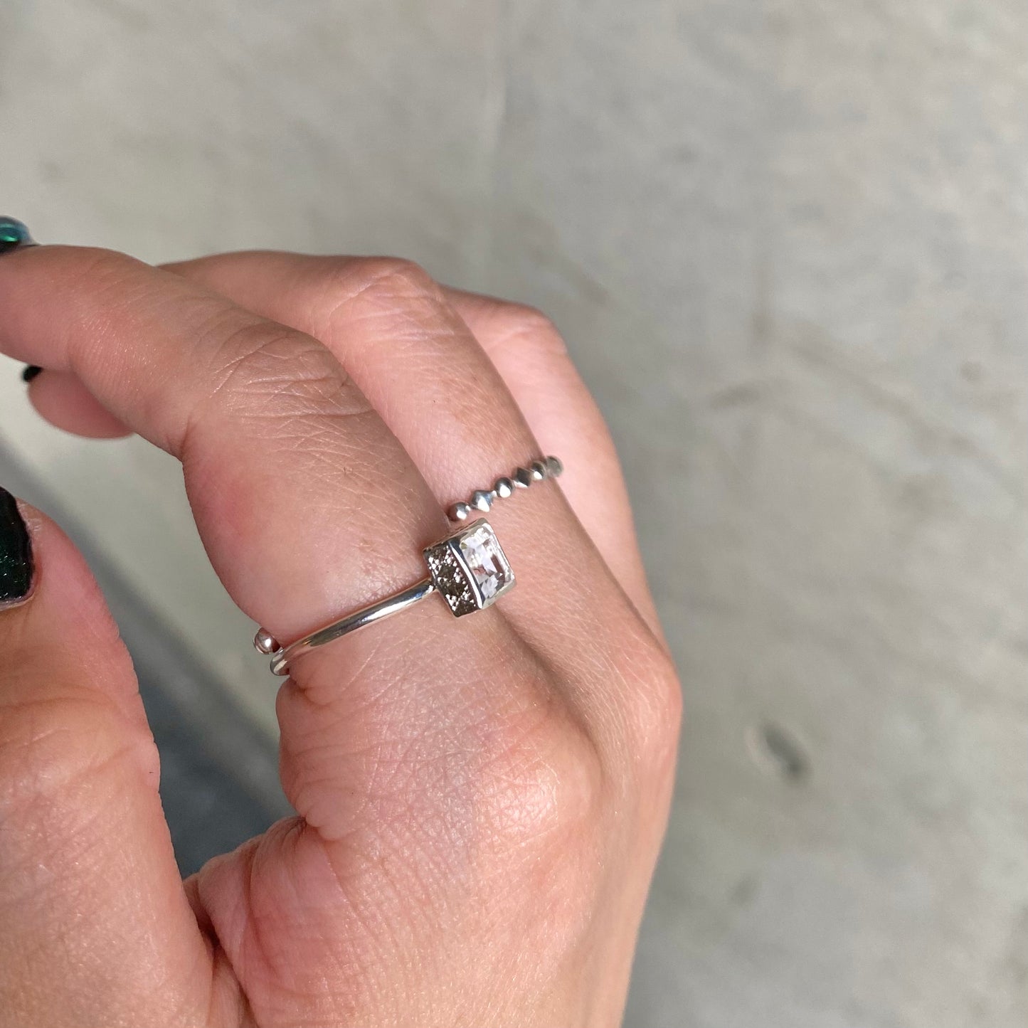 Silver925 petit ring 11