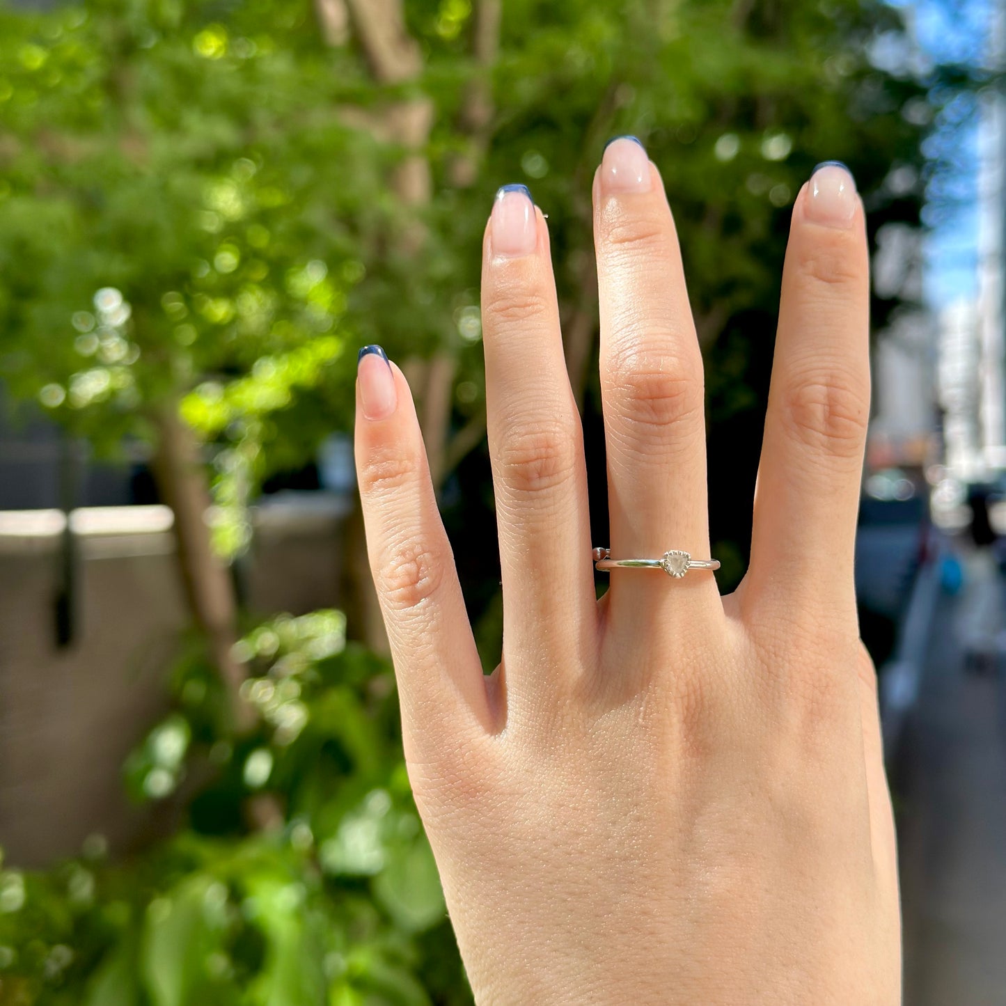 Silver925 petit ring 77