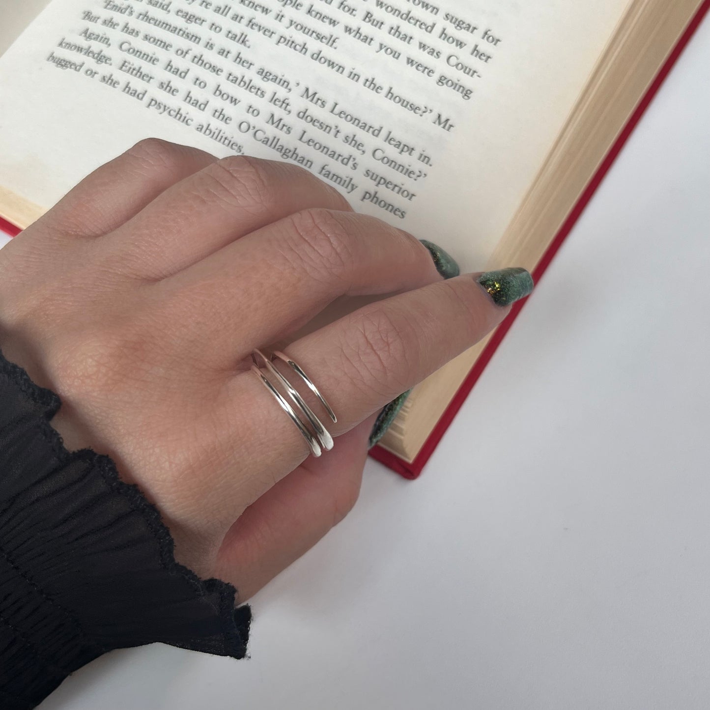 Silver925 plain ring 141