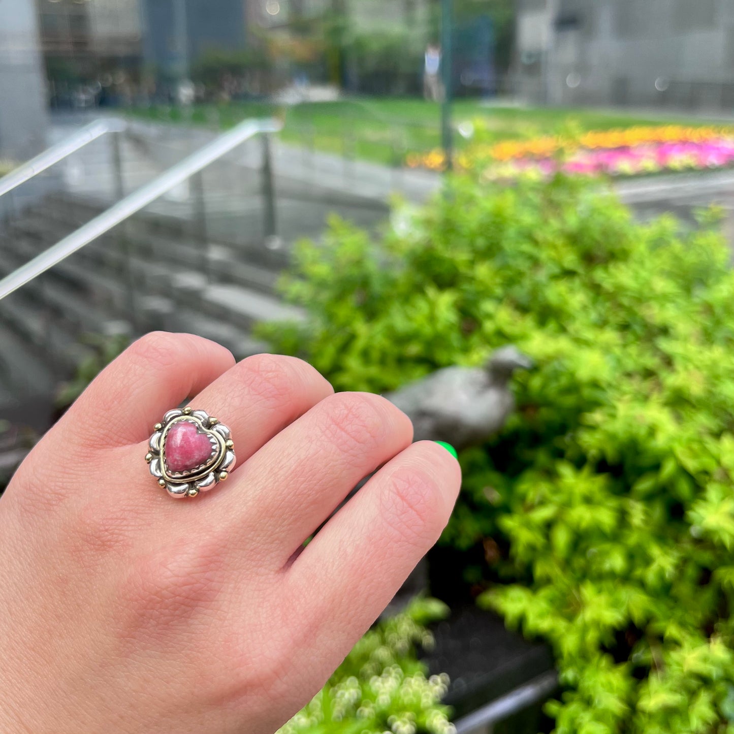 Heart ring 6
