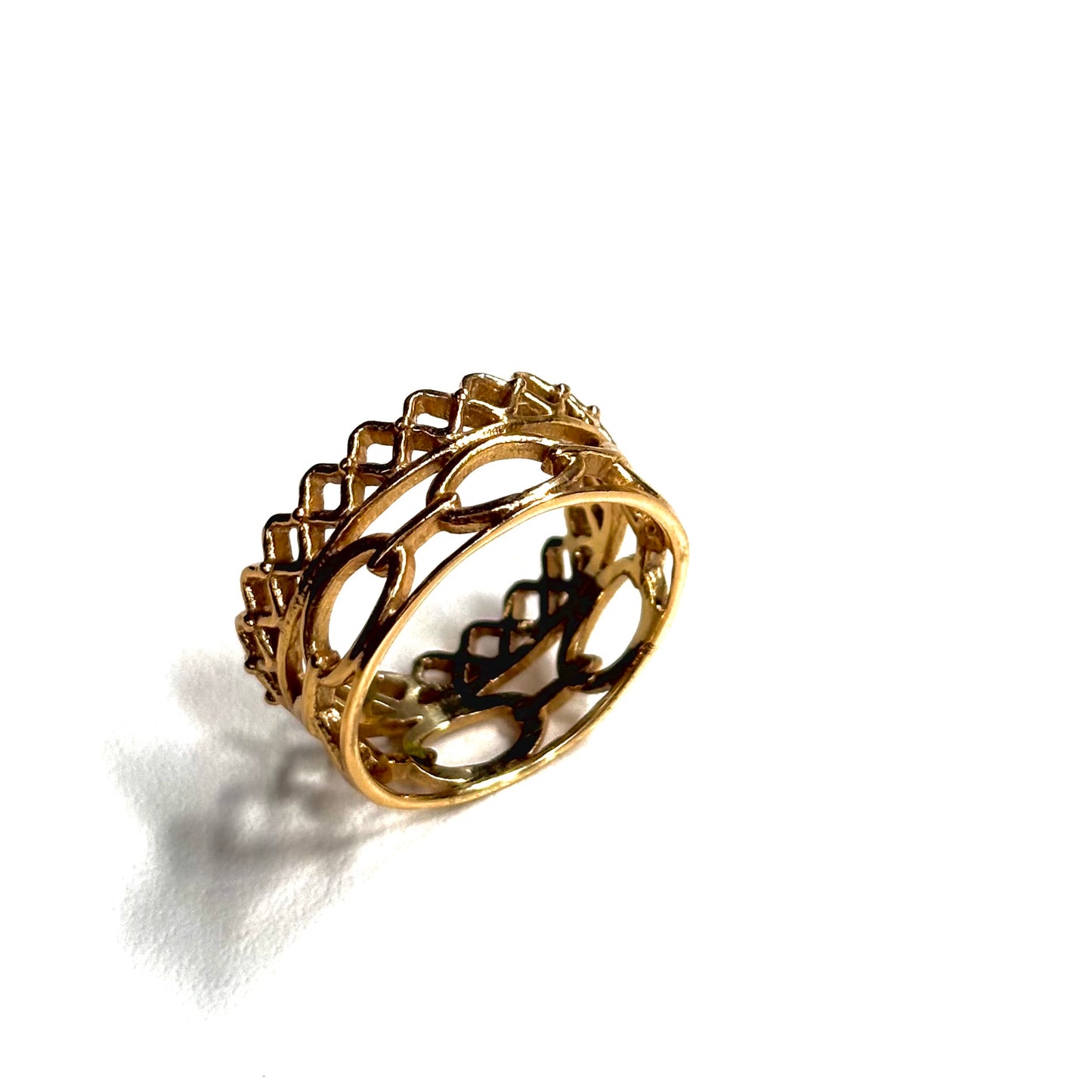 Brass plain ring 26