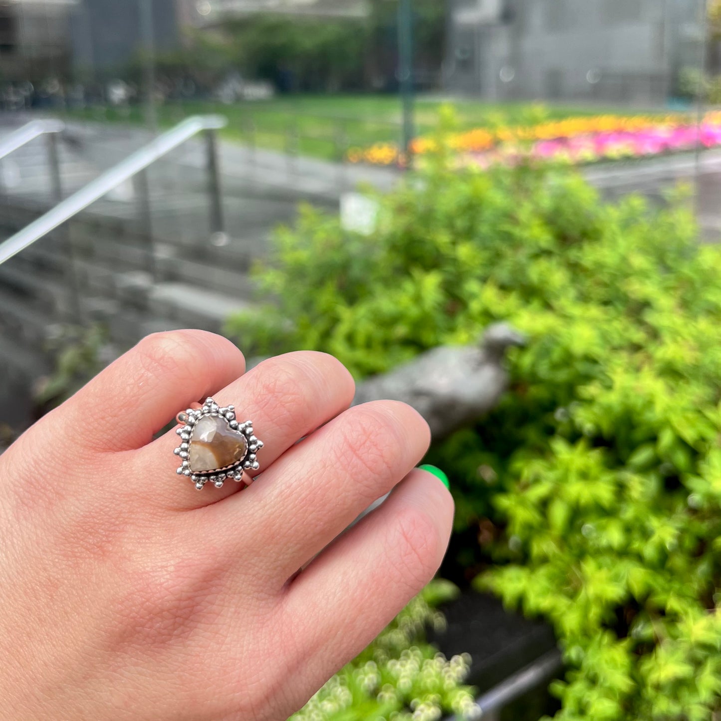 Heart ring 5