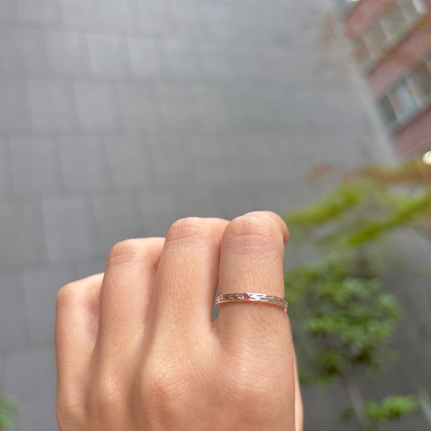 Silver925 design ring 7