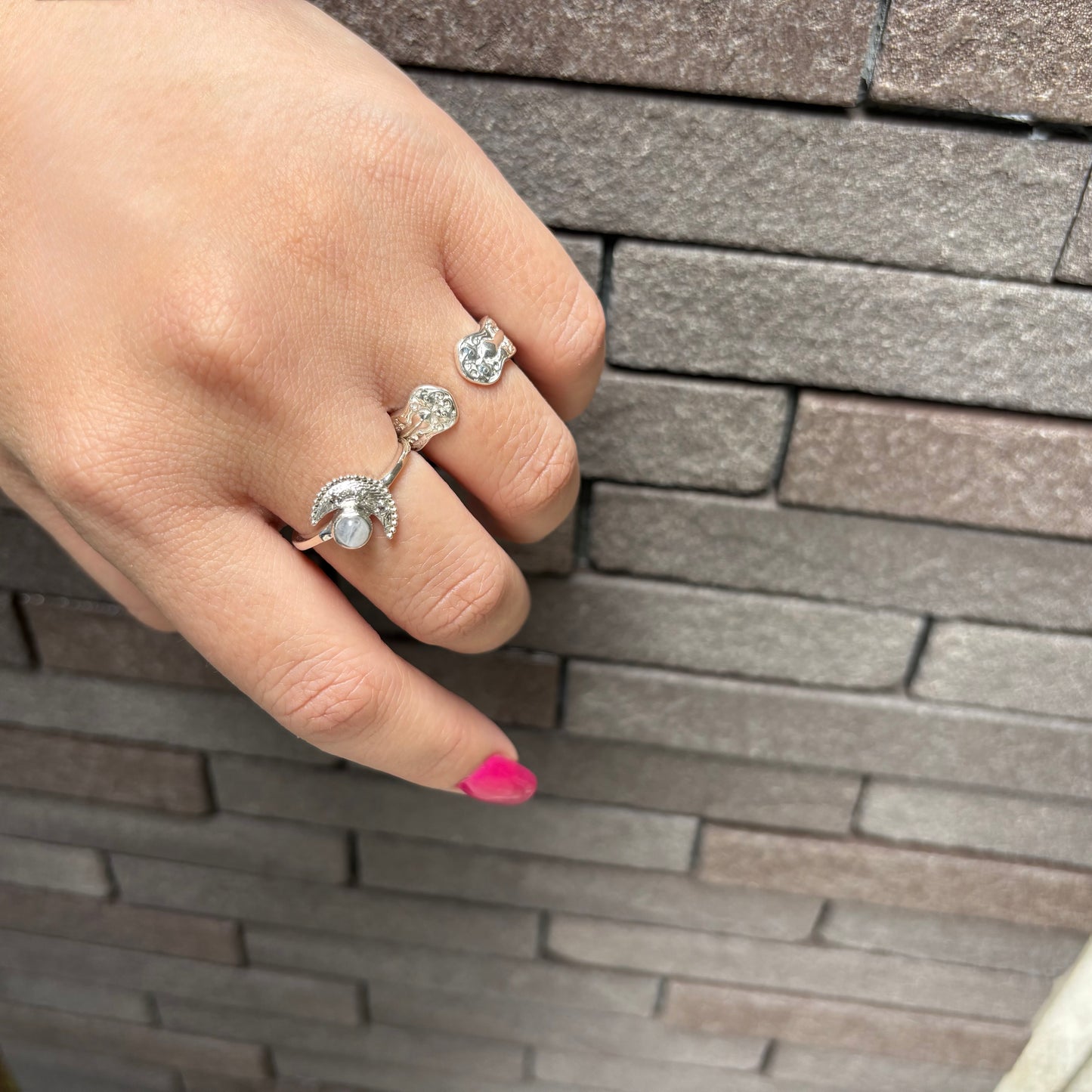Silver925 plain ring 23
