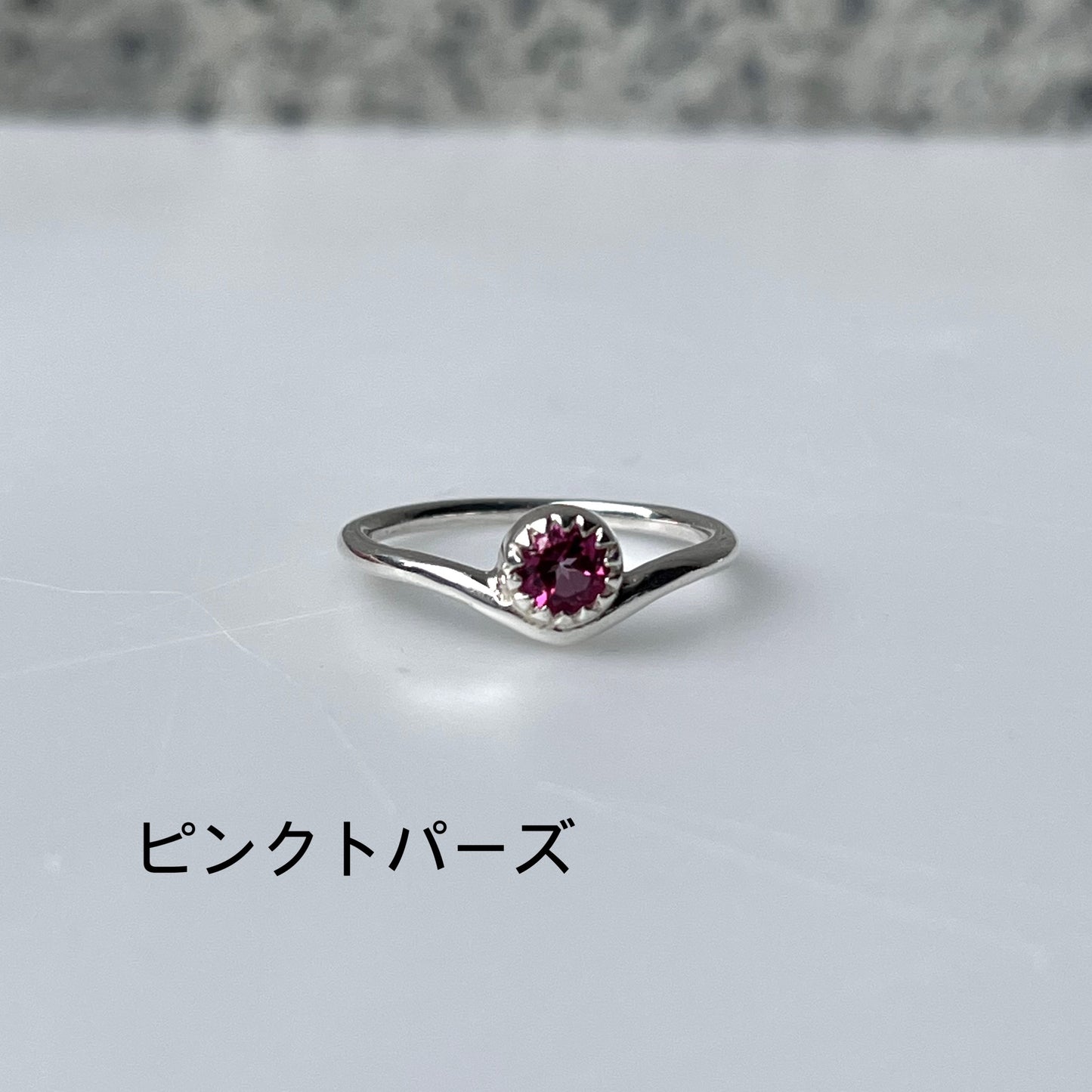 Silver925 V design ring 5