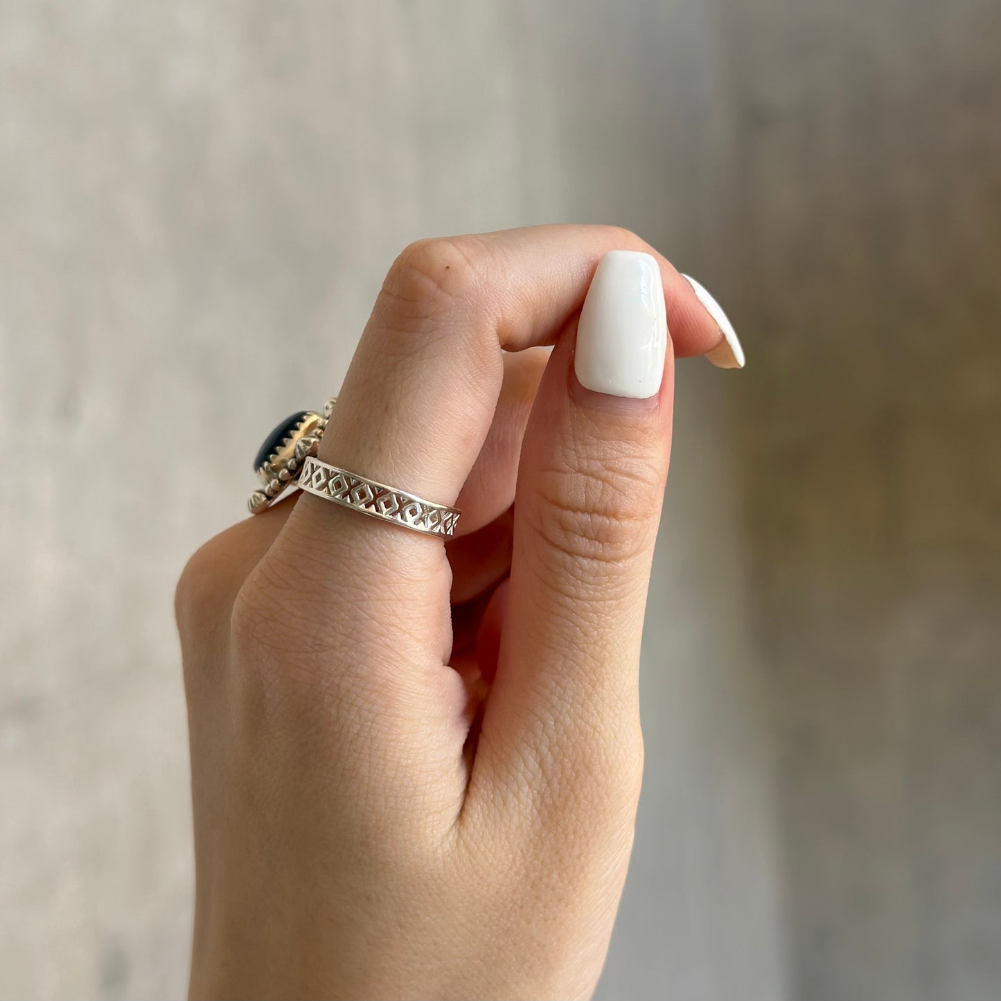 Silver925 plain ring 79