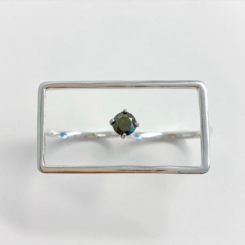 Silver925 2finger ring