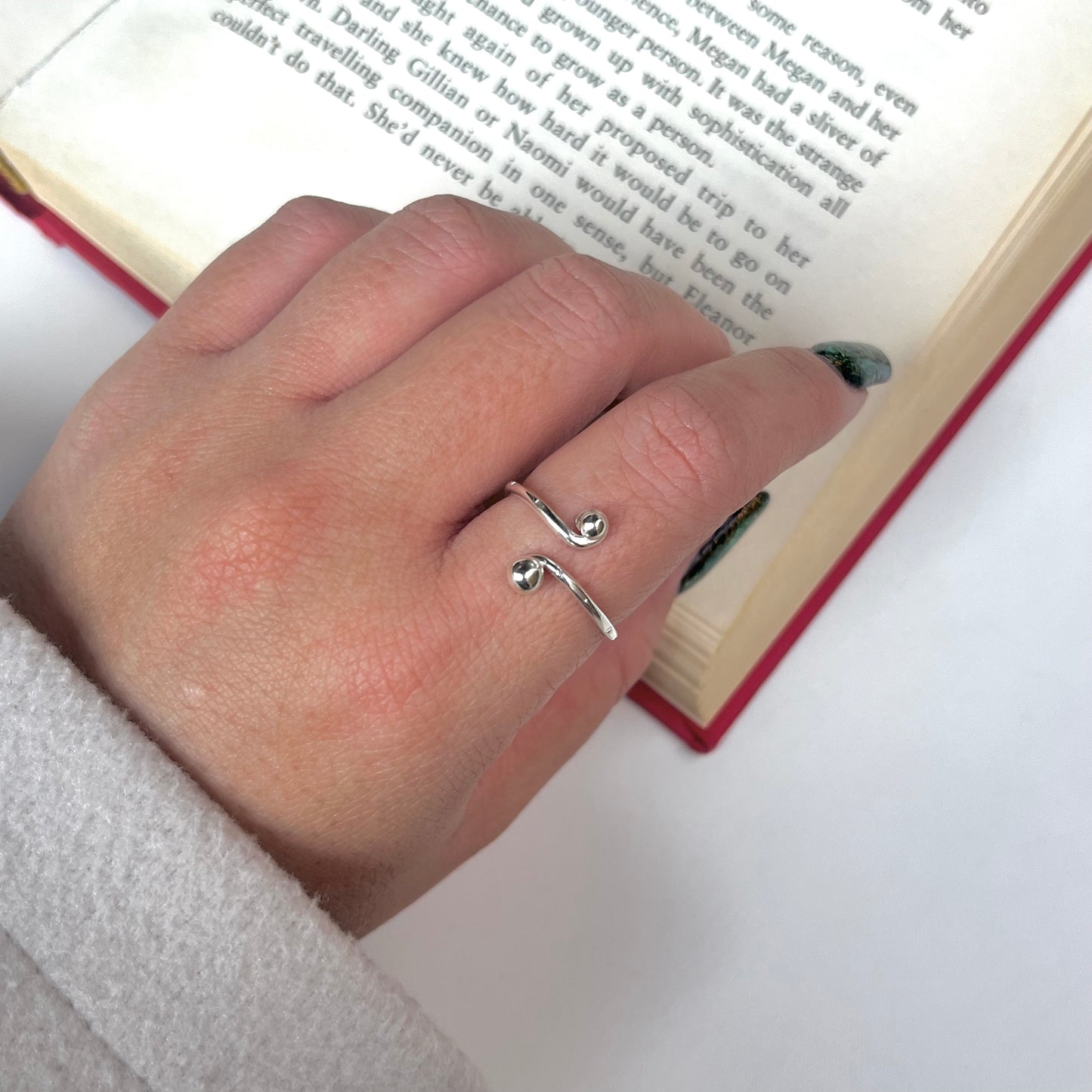 Silver925 plain ring 134