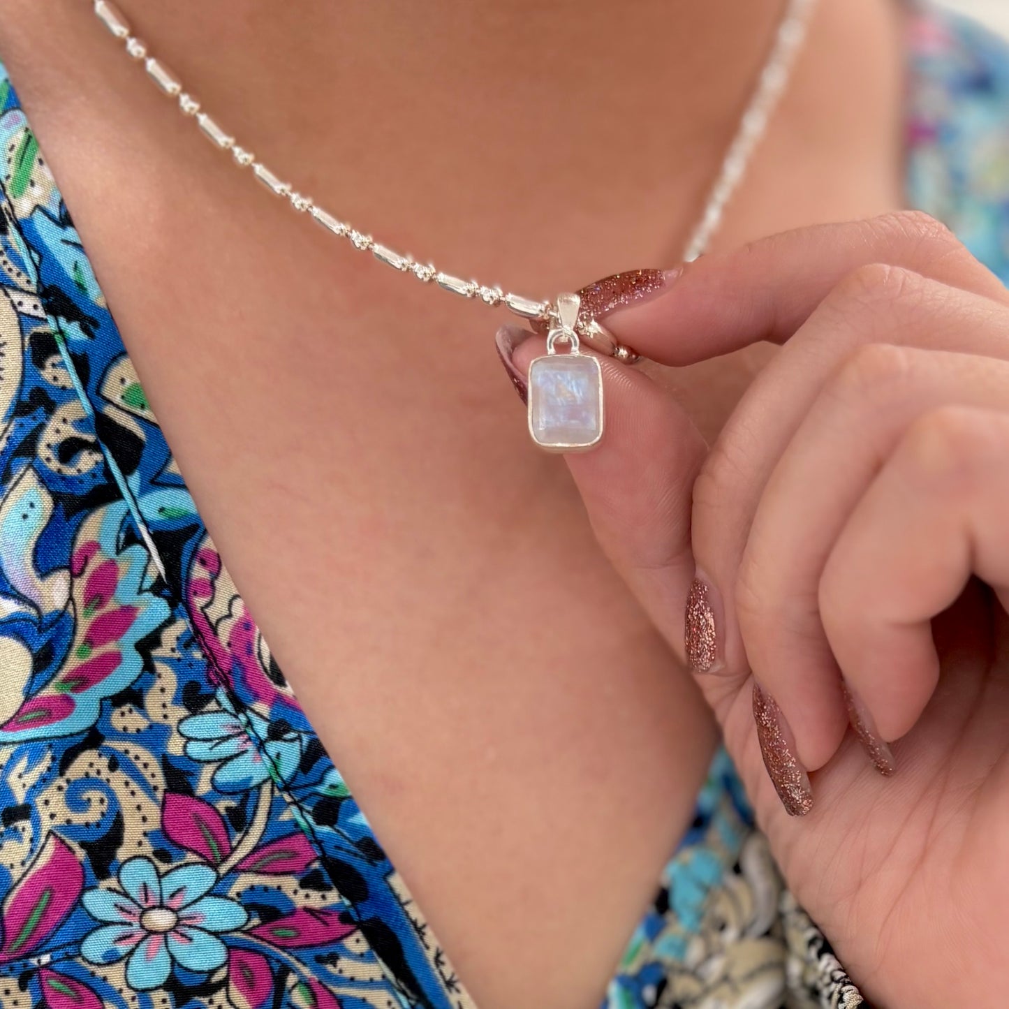 Silver925 1stone charm