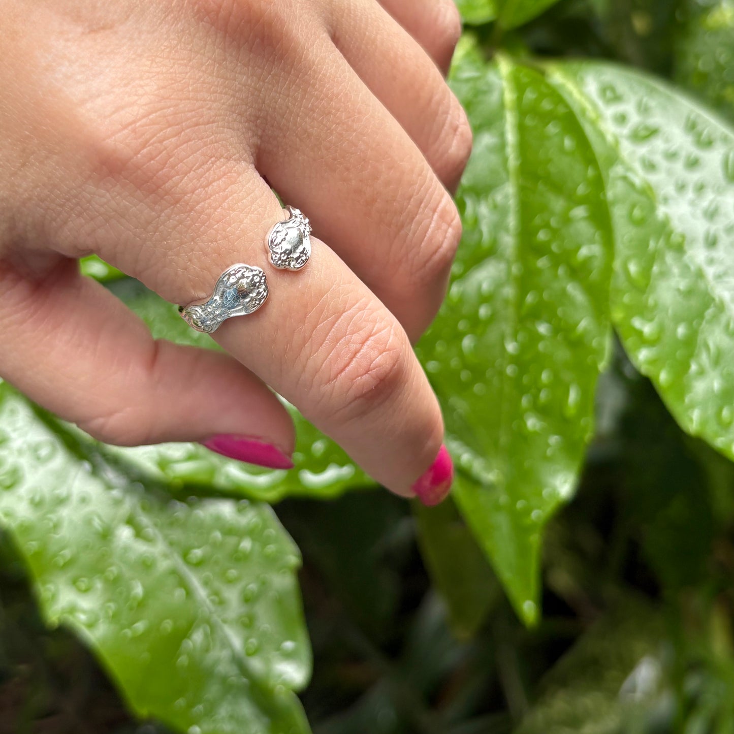 Silver925 plain ring 15
