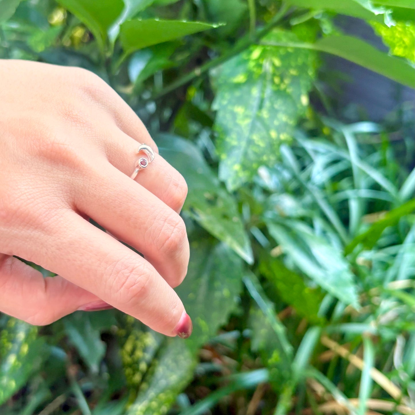 Moon design ring 4