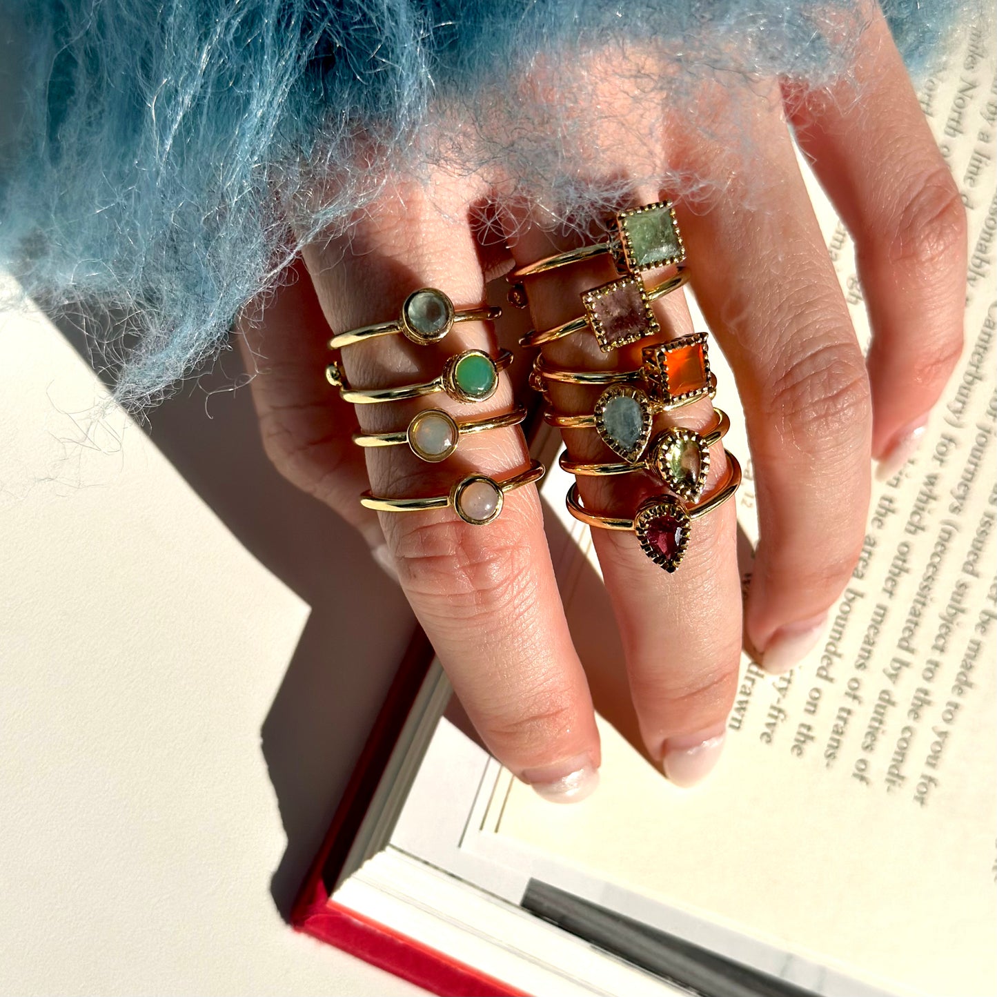 Brass petit ring 3